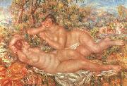 Pierre Renoir The Great Bathers oil painting reproduction